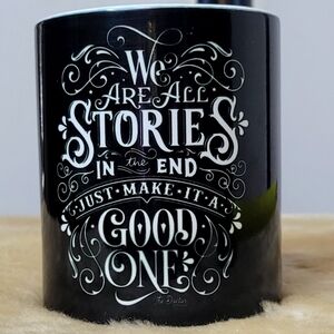 Dr. Who Coffee Mug Disney Parks Chalkboard Large Cup
